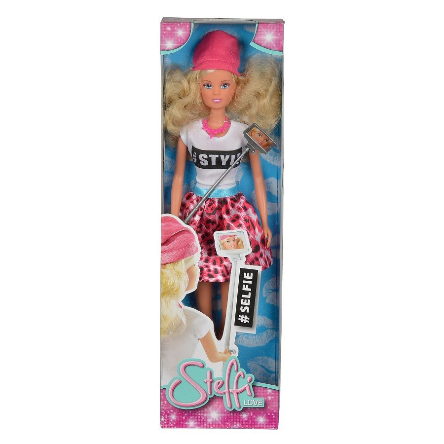 Кукла Штеффи с селфи палкой, 29 см.  